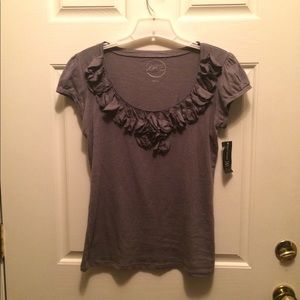 Never worn INC grey top